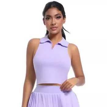 Nessaj Бесшовная майка для йоги для женщин, бег, фитнес, трикотажный жилет без рукавов, спортивный топ для спортзала S тёмно-синий