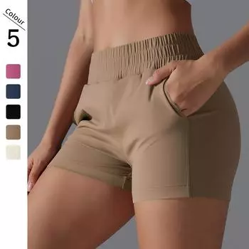 Nessaj Casual Sports Shorts Summer Women High Waist Fitness Shorts Fashion Loose Gym Running Short Pants