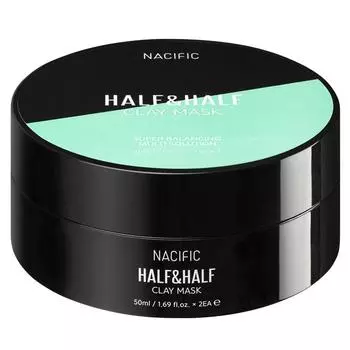 Nessific Half & Half Pore Pack + Успокаивающая глиняная маска 100 мл, 1 шт., 1 набор