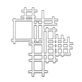 Нестандартные трафареты для резки металла, шаблон для альбома для скрапбукинга и бумажной открытки