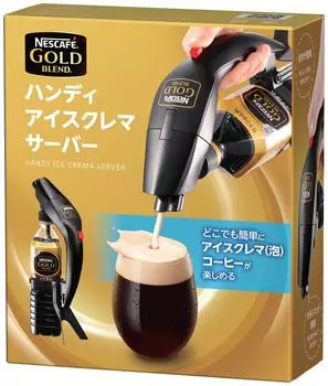Nestle Nescafe Gold Blend Handy Ice Crema Лопатка для мороженого чёрный