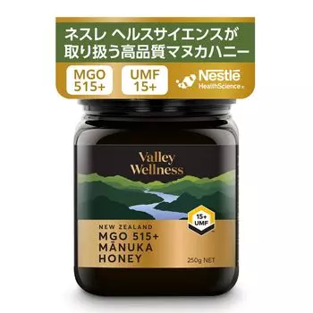 Nestle Valley Wellness Manuka Honey 250 г Мед Мед Новозеландский Манука UMF15+ mgo515+