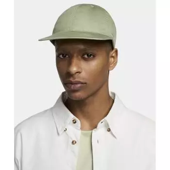 Неструктурированная плоская кепка NIKE Club Oil Green FN4405 386