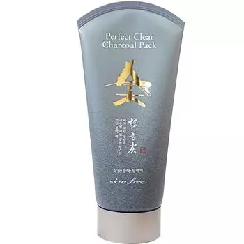 Nesura 1+1 Skin Free Perfect Clear Charcoal Pack 120г, 2 упаковки, 1 упаковка