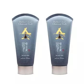 Nesura Perfect Clear Charcoal Pack of 2 Clean Charcoal Peel Off Type -