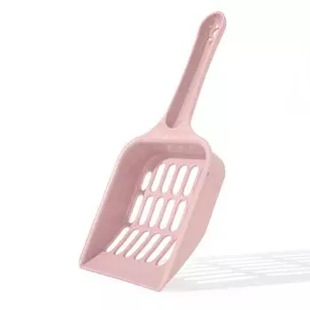 Net format cat litter shovel, small hollow mesh cat litter shovel pet cat shit shovel Full length 19.5CM