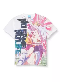 Нет игры, нет жизни Белая футболка с полной графикой Белый размер M