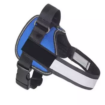 Нет Настроить Наклейку Шлейка для Собаки PULL Светоотражающая Дышащая Регулируемая Шлейка для Питомца Для Маленьких Больших Кошек Собак Шлейка Жилет XS