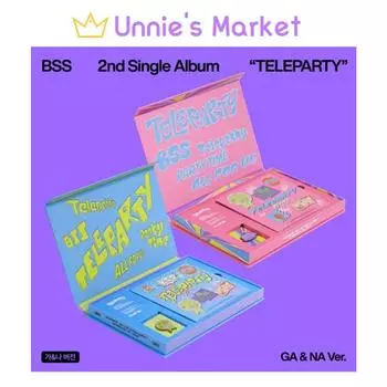 [НЕТ POB] BSS (Семнадцать) - TELEPARTY 2-й сингл-альбом + бесплатный подарок Random ver.