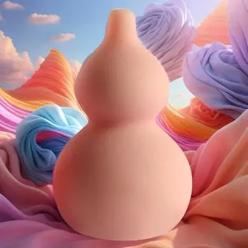 Netflix Tide Gourd Shape Aeroplane Cup Мужской мастурбатор Декомпрессионные игрушки Известные силиконовые секс-игрушки