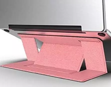 NetFreedom Laptop Posture 8kg Load Fits up to Ideal for Business and the 2019 Edition Stand, Foldable, Lightweight, Height/Angle Adjustable, розовый