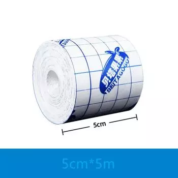 Нетканая тканевая пленка, водонепроницаемая прозрачная лента, медицинский клейкий пластырь, противоаллергическая лента для фиксации повязки на рану