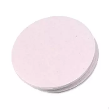 Нетканые материалы Аксессуары для изготовления розеток Подушечки Принадлежности для рукоделия Искусственный цветок 5cm White