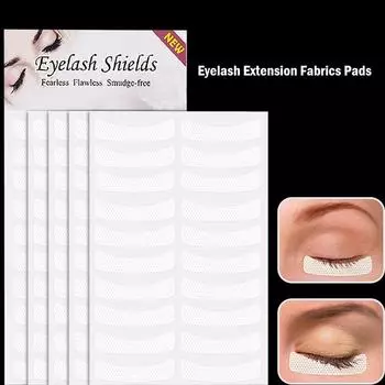 Нетканые посадки накладных ресниц, бумажные самоклеящиеся наклейки для глаз