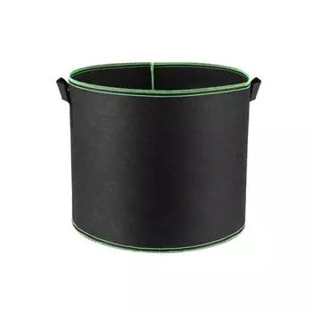 Нетканый материал, сумка для посадки, ручка, круглый цветочный горшок, контейнер, садовый инструмент 30*25cm