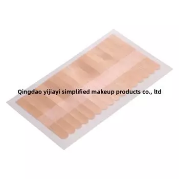 Нетканый тейп для наращивания ресниц телесного цвета, 11x6 см, легко отрываемые клейкие полоски для лифтинга век 16 Articles/sheets