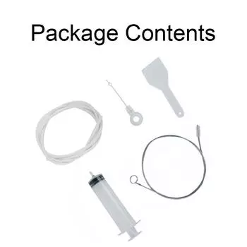 Нетоксичный автомобильный дренажный земснаряд из нейлона + детали из нержавеющей стали высокого качества