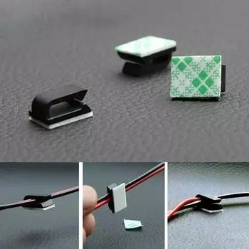 Networks Cables Clip Pencil Cases Wire Arrangement Stationery Organizer Organizers Storage Desk Fixer Office Desk Accessories 1-5 Cells