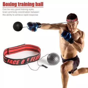neu Box-Reflexball, Verstellbarer Reaktionstrainingsball, Kampfsport-Trainingsge