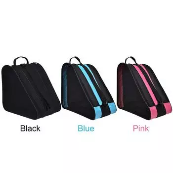 neu Детская сумка для хранения коньков Сумка для обуви для фигурного катания Дышащая толстая Black