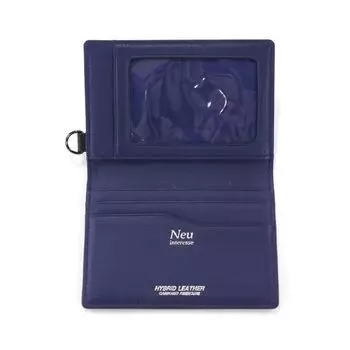 Neu interesse Chatten License Case Card Case 0711 Black x Navy [Neu interesse] 2.0