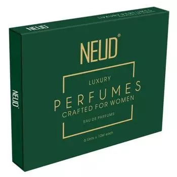 NEUD Xpose Yourself Luxury Perfumes Long Lasting EDP - 6 флаконов по 10 мл каждый (Духи для женщин)