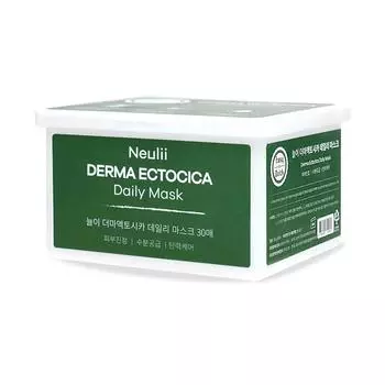 [Neulii] Ежедневная маска Derma Ectocica - 1 упаковка (30шт)