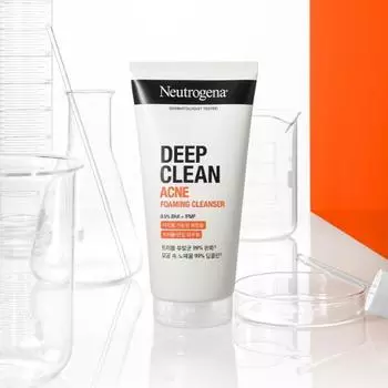 Neutrogena Amino Слабокислотная пенка для умывания от прыщей 100 г