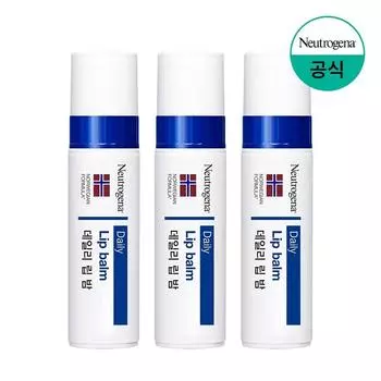 Neutrogena Daily Lip Balm 4 г, 3 упаковки