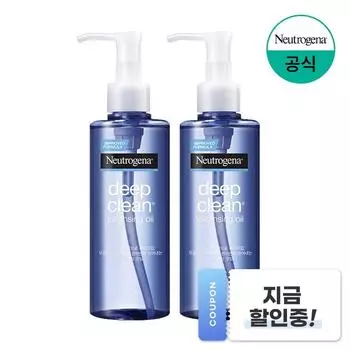 Neutrogena Deep Clean Cleansing Oil, 200ml, 2 units