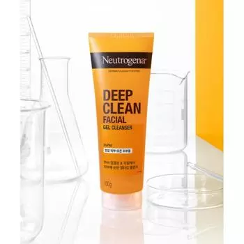 Neutrogena Deep Clean Facial Gel Cleanser 100g X2 NONE