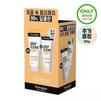 Neutrogena Deep Clean Foaming Cleanser 150g Special (+100g)