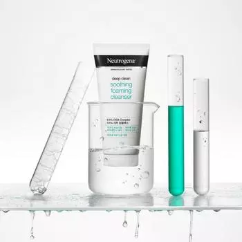 Neutrogena Deep Clean Пенящееся очищающее средство 175 г (Увлажняющий / успокаивающий) Выберите 1, Корея очищается Hydrating Cleanser 175g