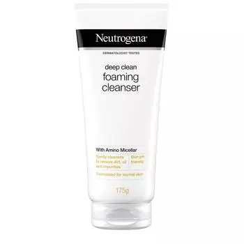 Neutrogena Deep Clean Пенящееся очищающее средство от прыщей 175 мл 1 PCS