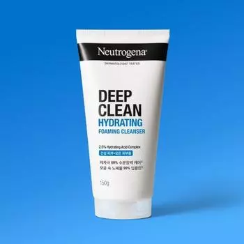 Neutrogena Deep Clean Увлажняющая пенка для умывания 150 г
