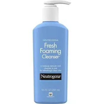 Neutrogena Fresh Foaming Gentle Daily Facial Cleansing & Makeup Remover Oil_9.6 Fl Oz
