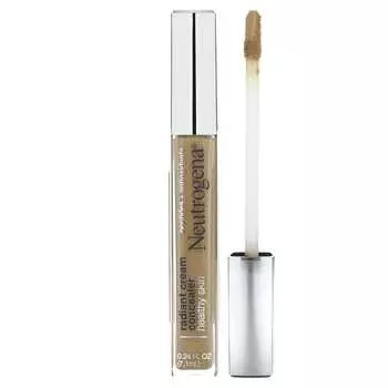Neutrogena, Healthy Skin, сияющий кремовый консилер, оттенок Hazelnut Medium 1, 0,24 жидких унций (7,1 мл)