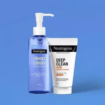 Neutrogena Масло для глубокой очистки 200 мл, специальное предложение (+Пенка от прыщей 40г)