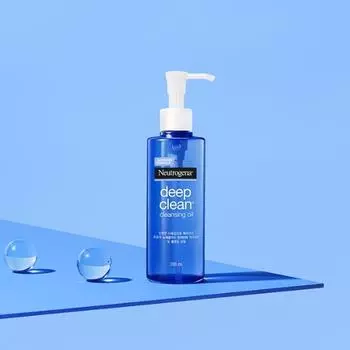 Neutrogena Очищающее масло 200мл 2 вида (Выберите 1) (1 шт./2 шт.) 1 pack of deep clean oil