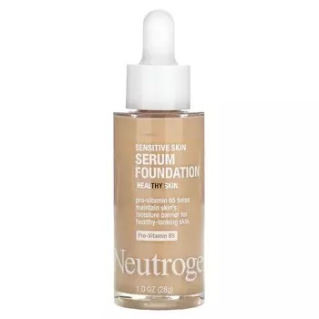 Neutrogena, Тональная основа-сыворотка для чувствительной кожи, светлый/средний 02, 1 унция (28 г)