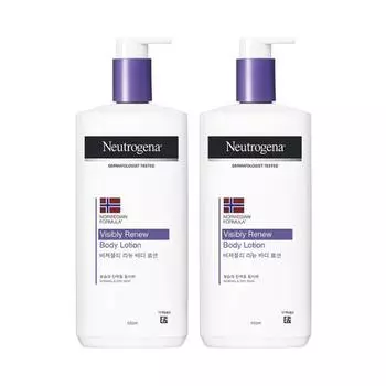 Neutrogena Видимо обновляющий лосьон для тела Double Plan (450мл+450мл)
