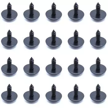 New 100Pc Metal Car Screw Body Fender Bumper Retainer Clips 7Mm Hex (4.2-1.41X22Mm)