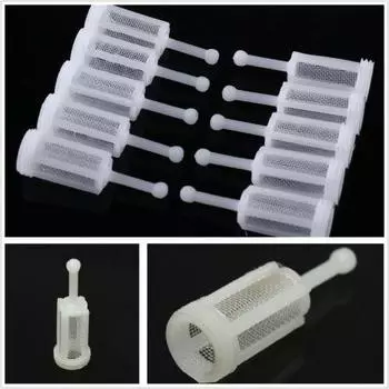 New 10pc Disposable HVLP Gravity Feed Spray Gun Paint Strainers Paint Gun Filter Kit