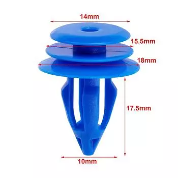 New 10x Wheel Arch Moulding Retainer Clips LR027255 For Land Rover Discovery Evoque