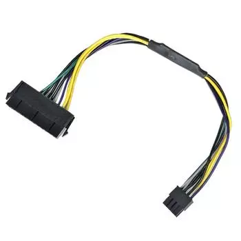 New 12 24-Pin to 8-Pin 18AWG ATX Power Supply Adapter Cable for Dell Computers - New