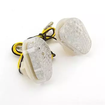 New 12V Motorcycle Turn Signal Indicators Light Turning Lamp For Kawasaki ZRX1200 ZX9R Z750 ZX7R