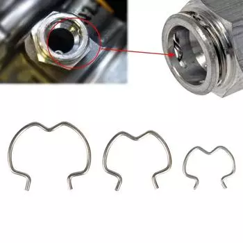 New 18pcs Quick Connector Clips,3/8 1/2 5/8 Transmission Cooler Line Clip 800-801