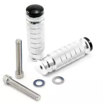 New 1 Pair CNC Aluminum Motorcycle Rear Set Footrests Foot Peg Foot Rest Pegs Pedal