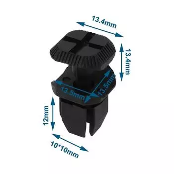 New 1Pair Car Battery Cover Clip Rivets Replacement 12792092 For Saab 9-3 2003-2012