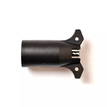 New 1PC 7Pin Blade to 4Pin Flat Trailer Adapter Wiring Plug For RV Tow Truck Lights